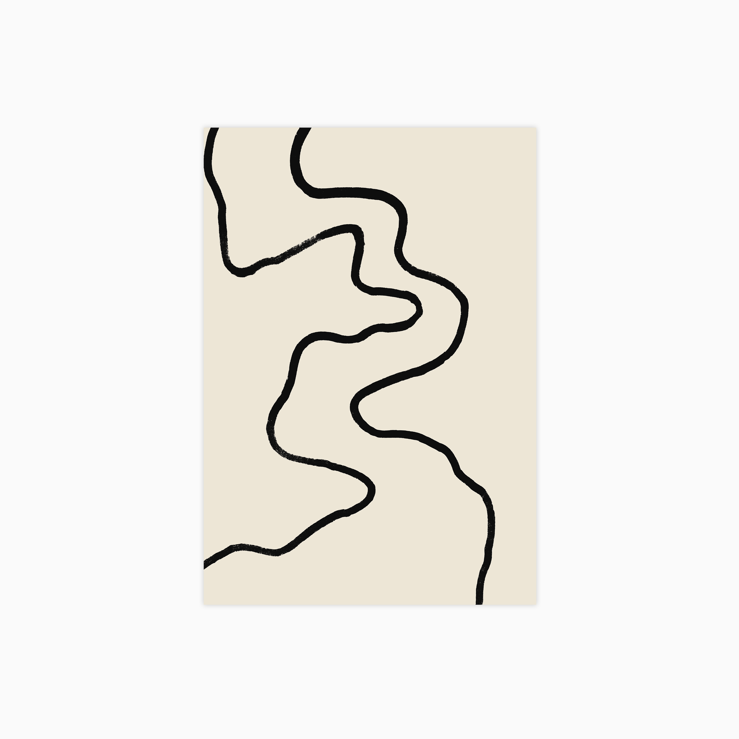 Echo Lines No 02 Poster