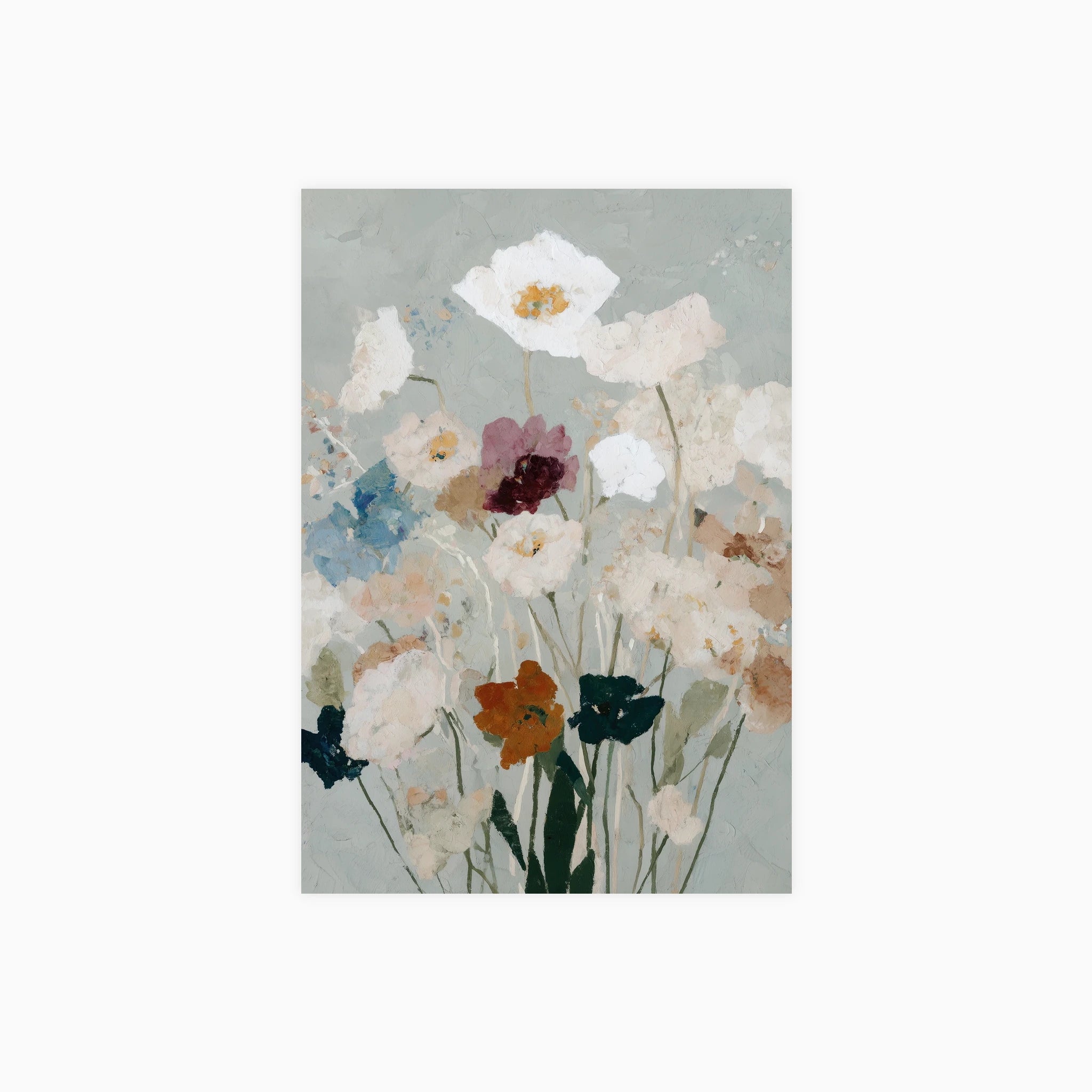 Soft Impressionist Garden Poster