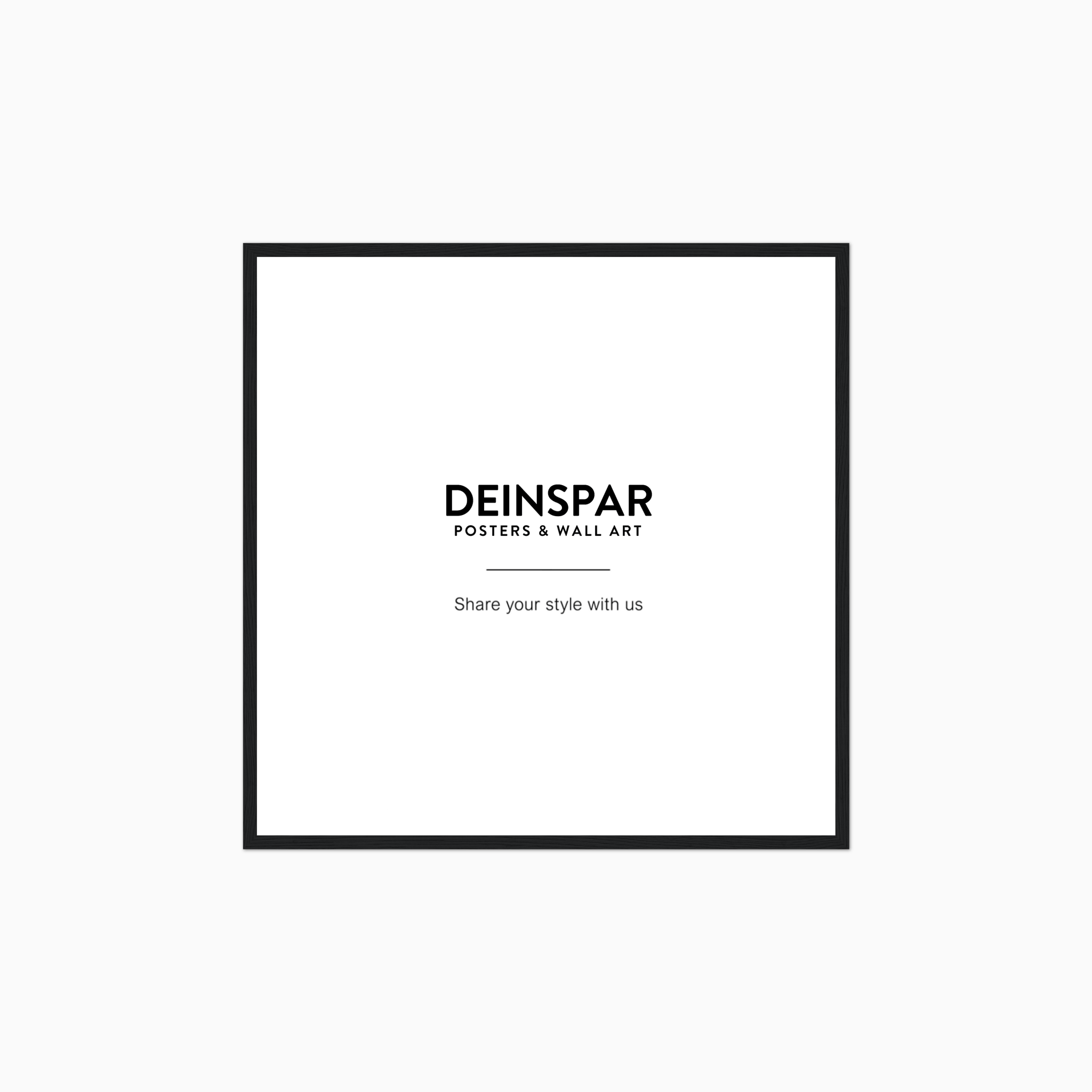 Cadre Photo Bois Premium Noir