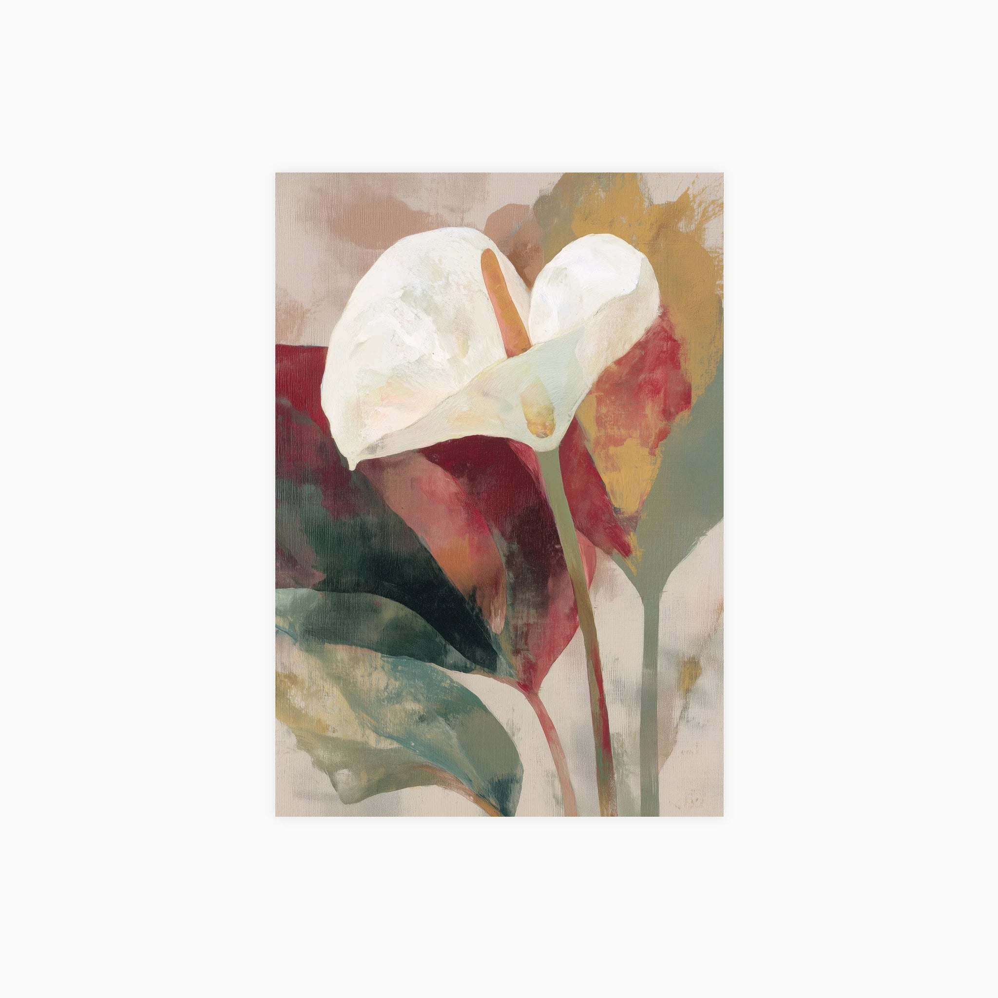 Anthurium in Soft Focus Poster