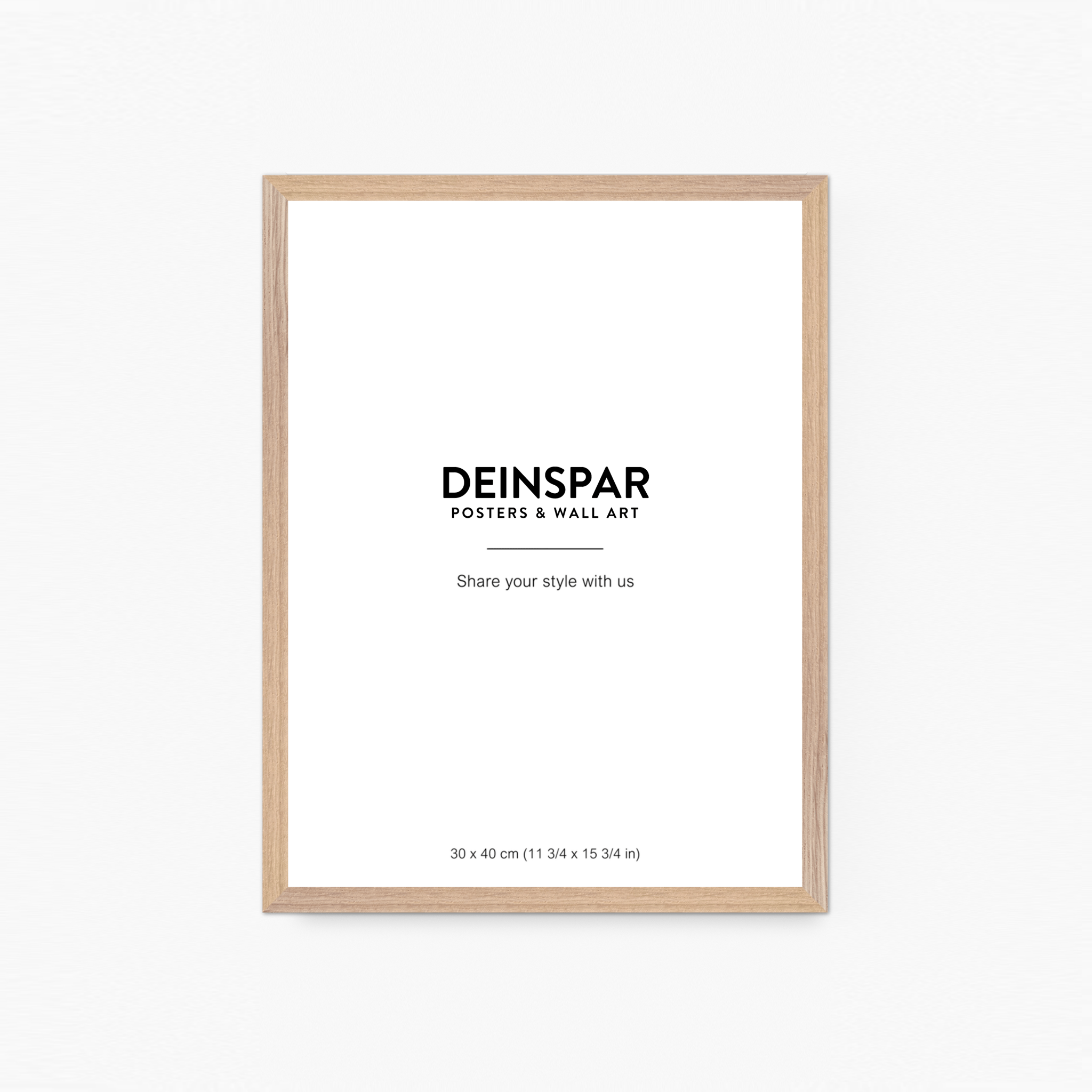 Cadre Photo Bois Premium Chêne