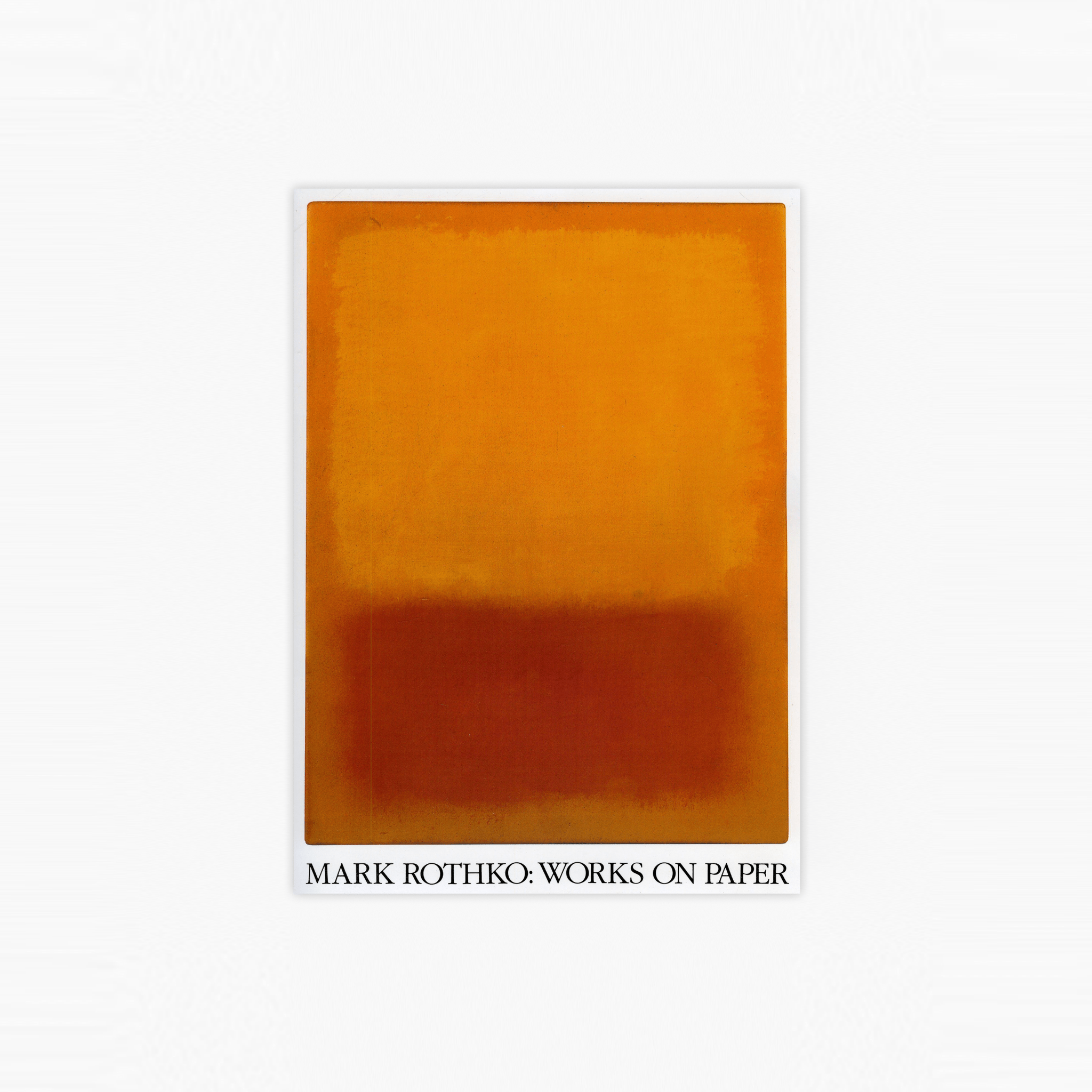 Mark Rothko Works On Paper Poster