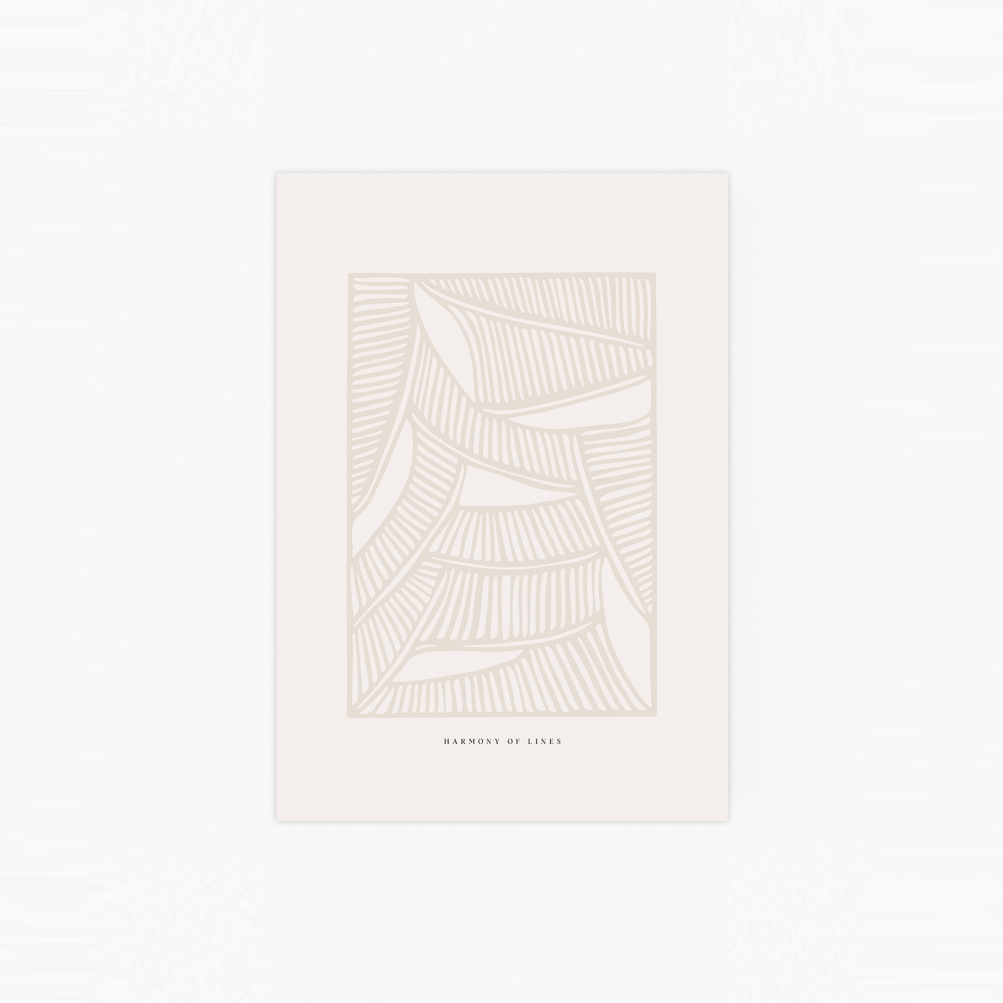 Harmony of Lines Poster