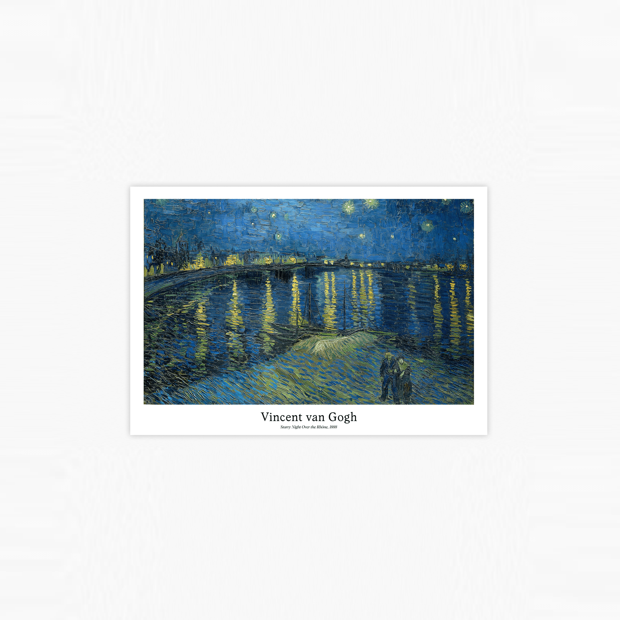Starry Night Over the Rhône Poster