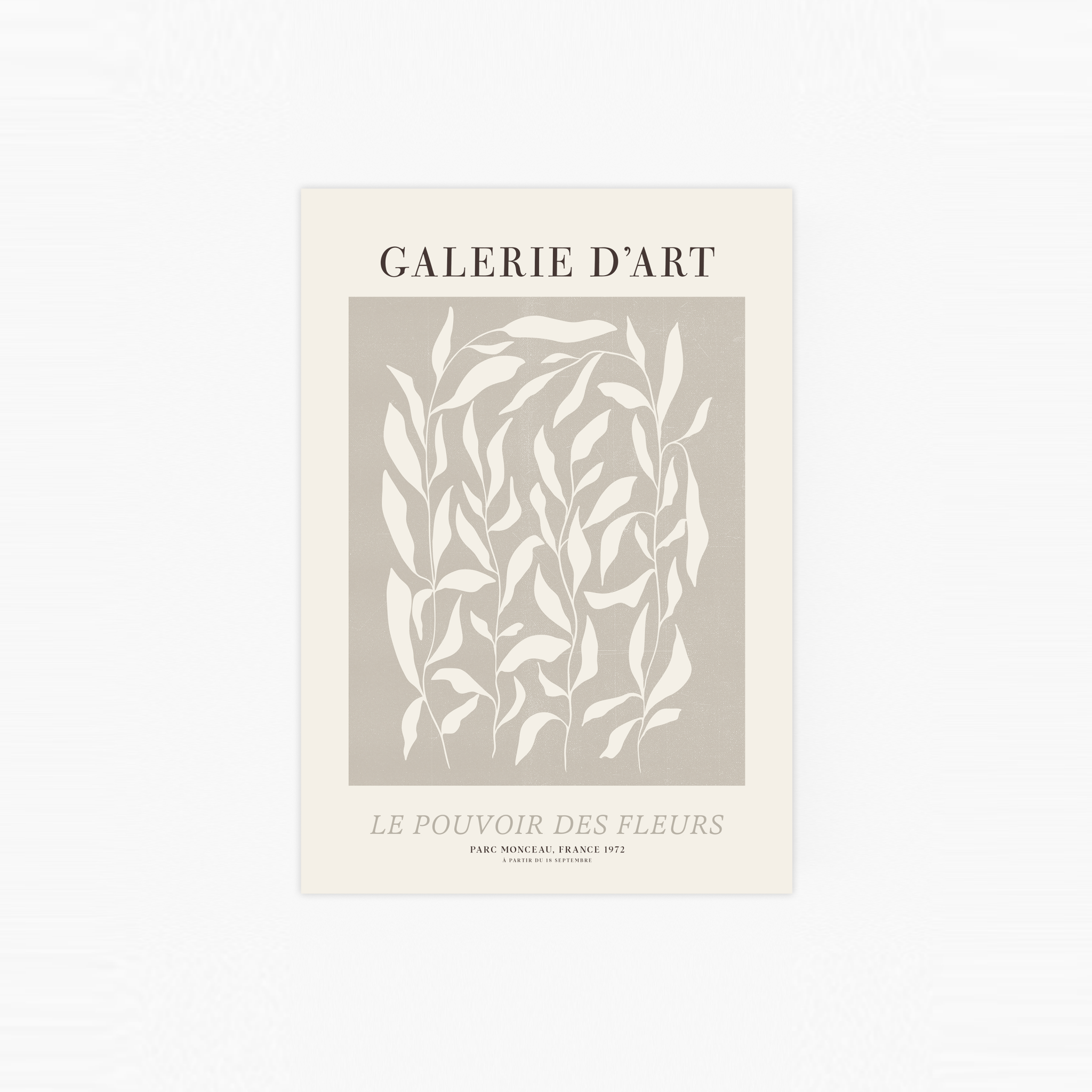 Le Pouvoir Des Fleurs Poster