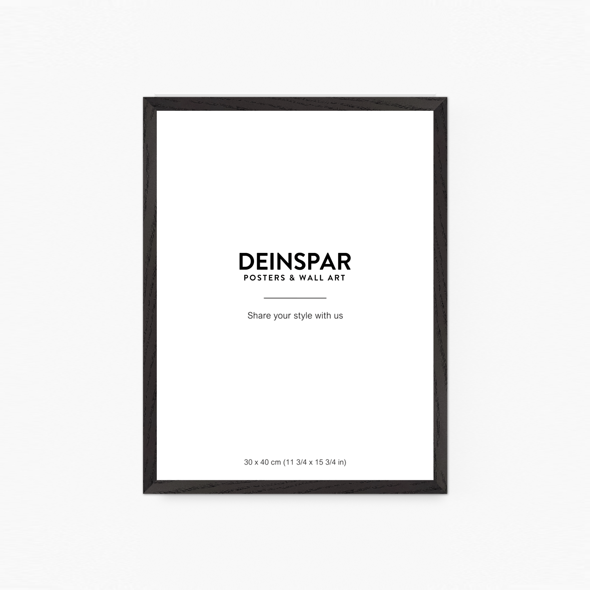 Cadre Photo Bois Premium Noir