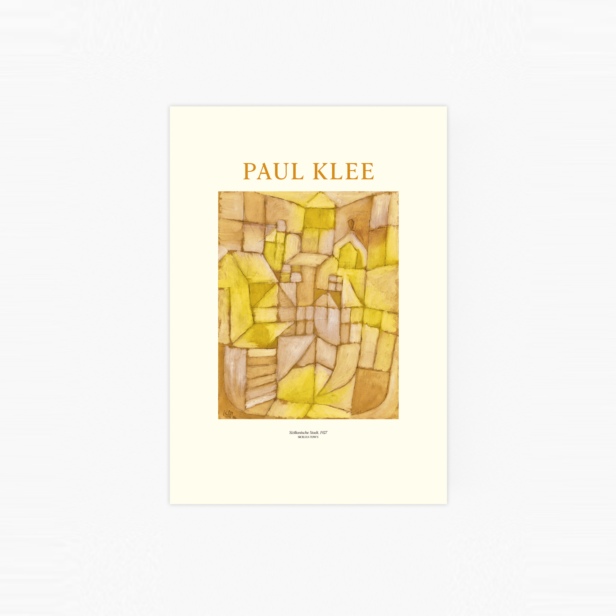 Sicilian Town Poster