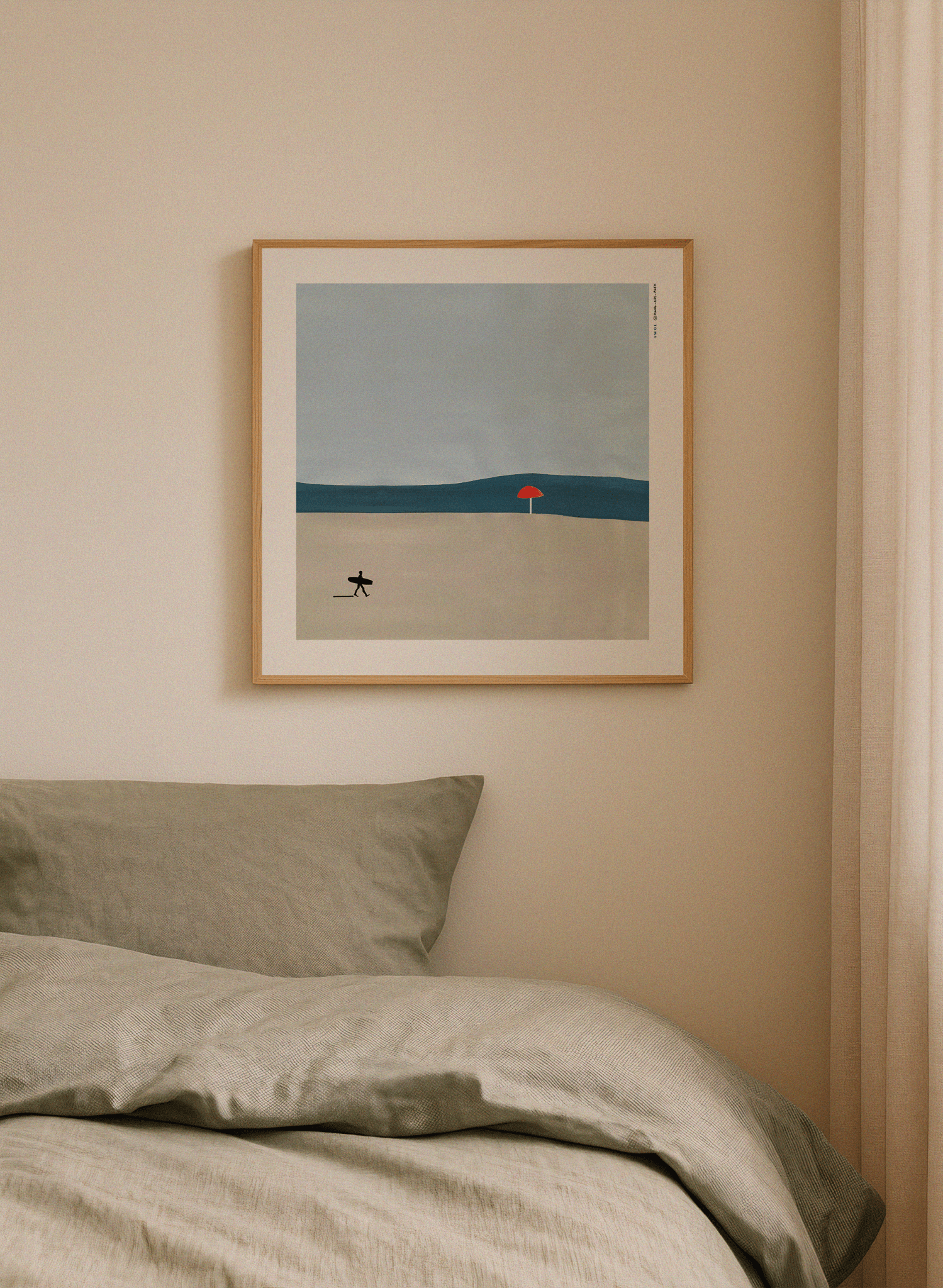 Toward the Wave Poster