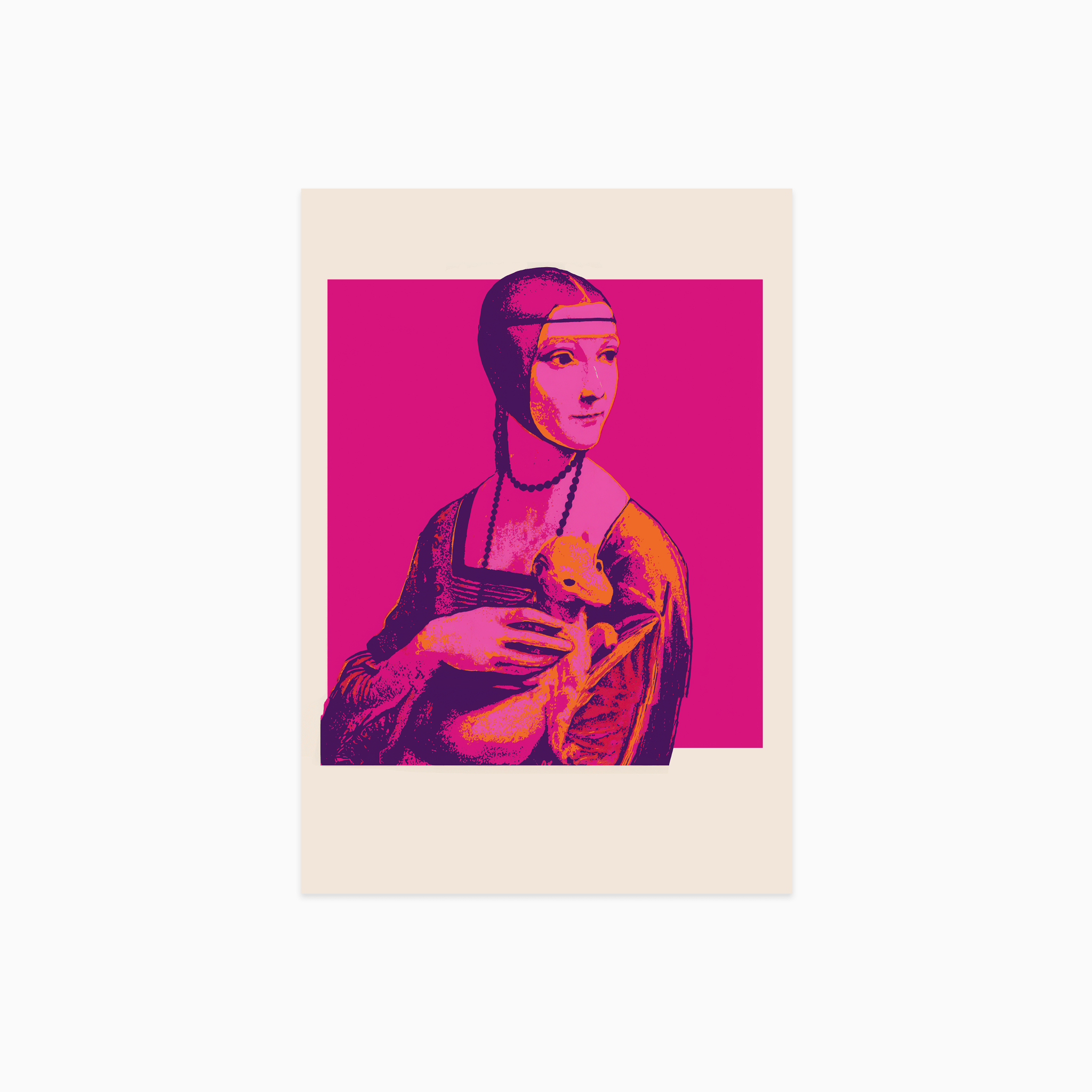 Lady With An Ermine Poster