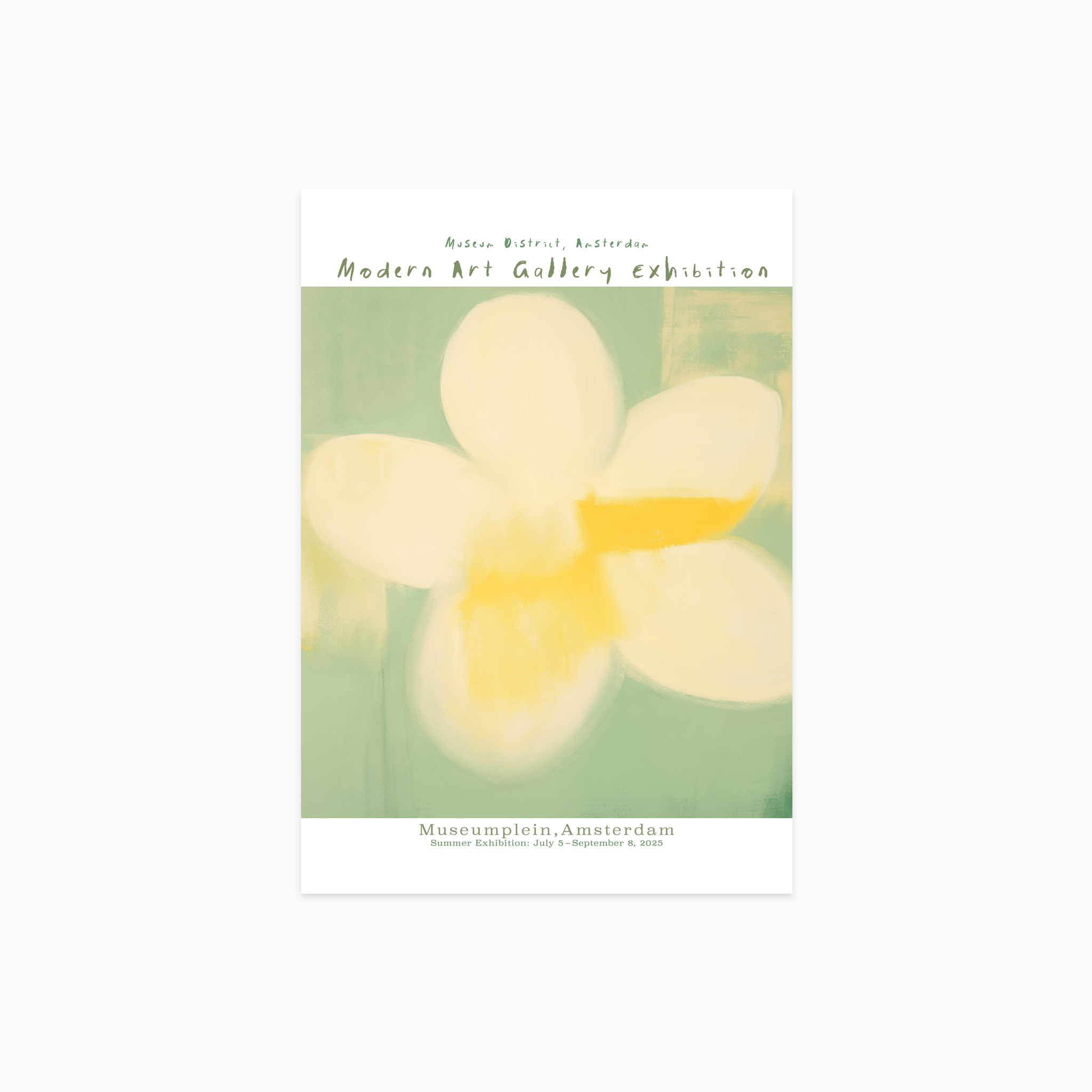 Modern Art Gallery Amsterdam No 04 Poster