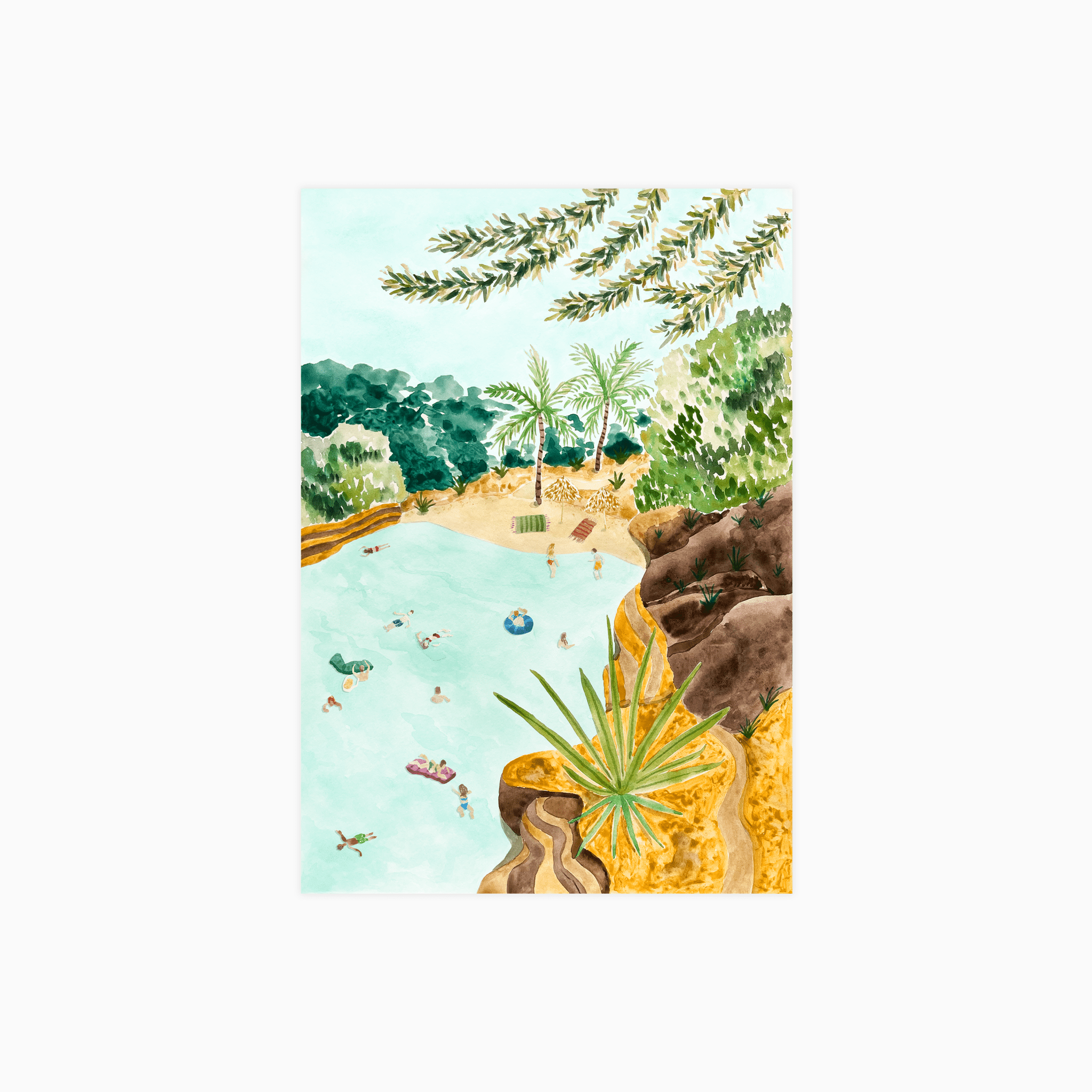 Cala Mallorquina Poster