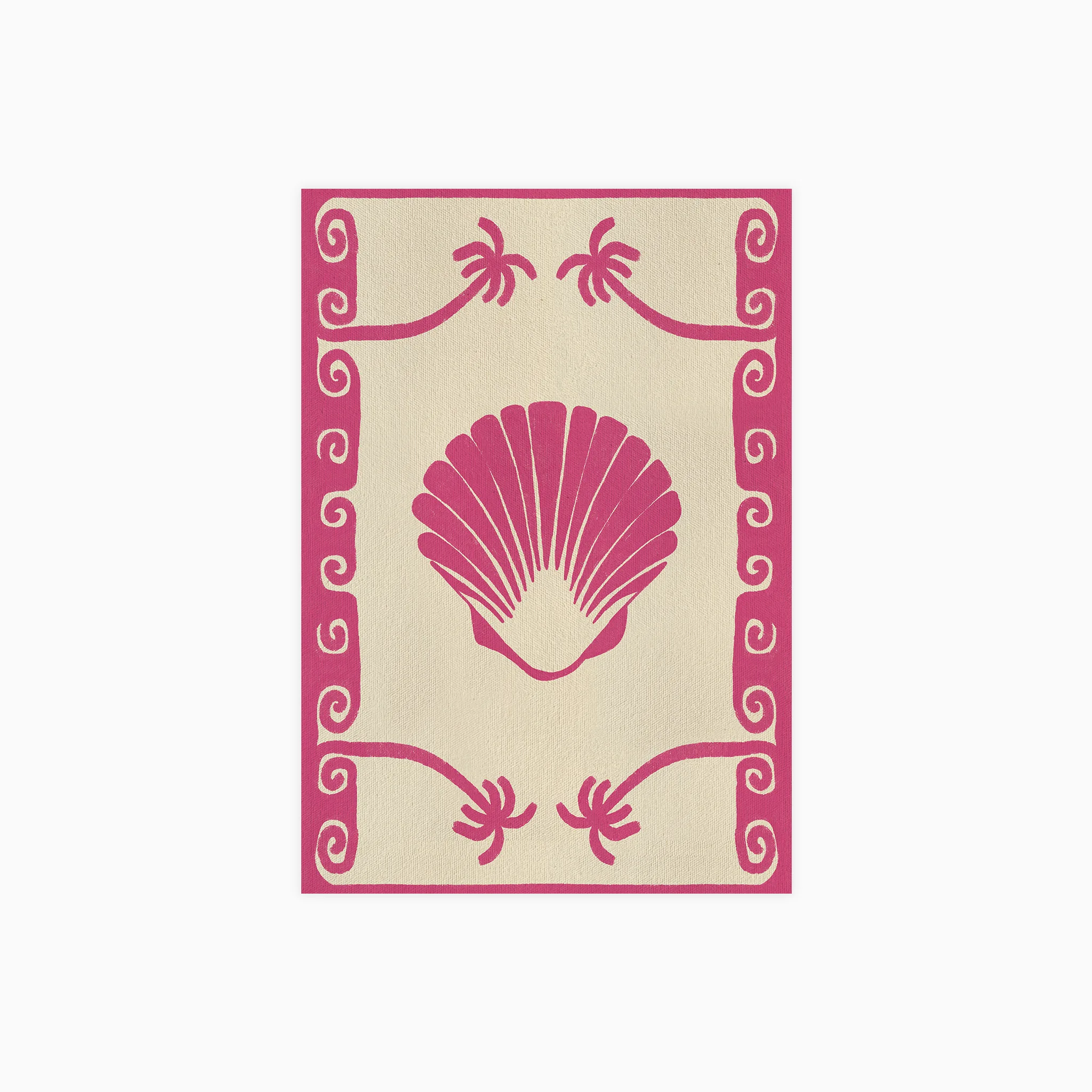 Pink Seashell Stories Poster