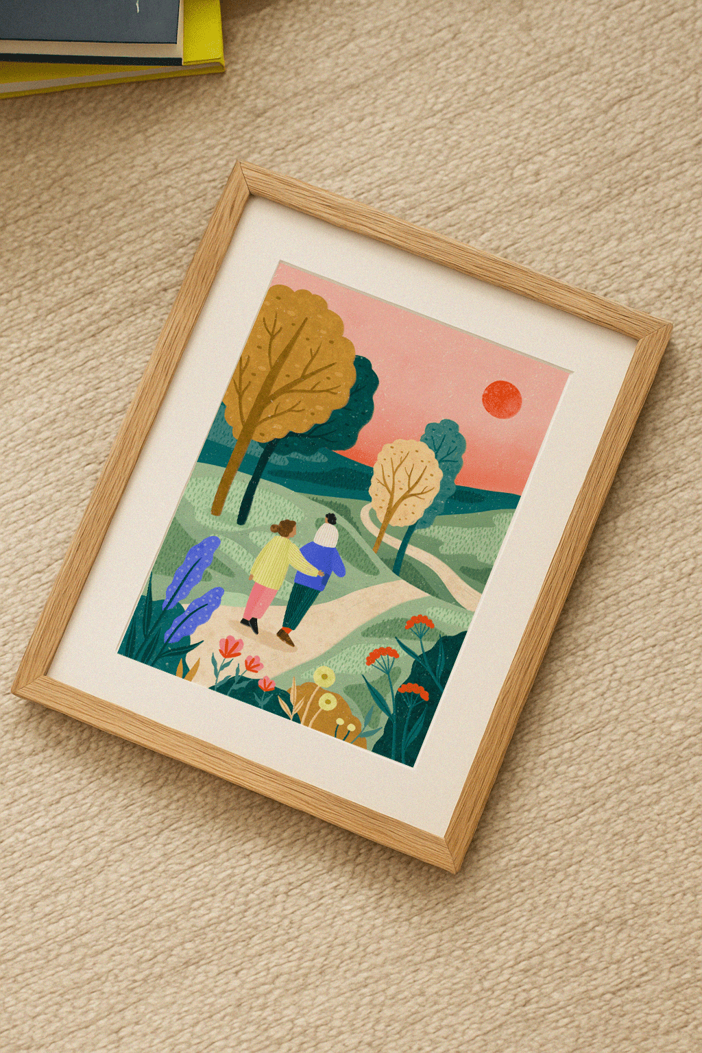 Family Park Walk Poster