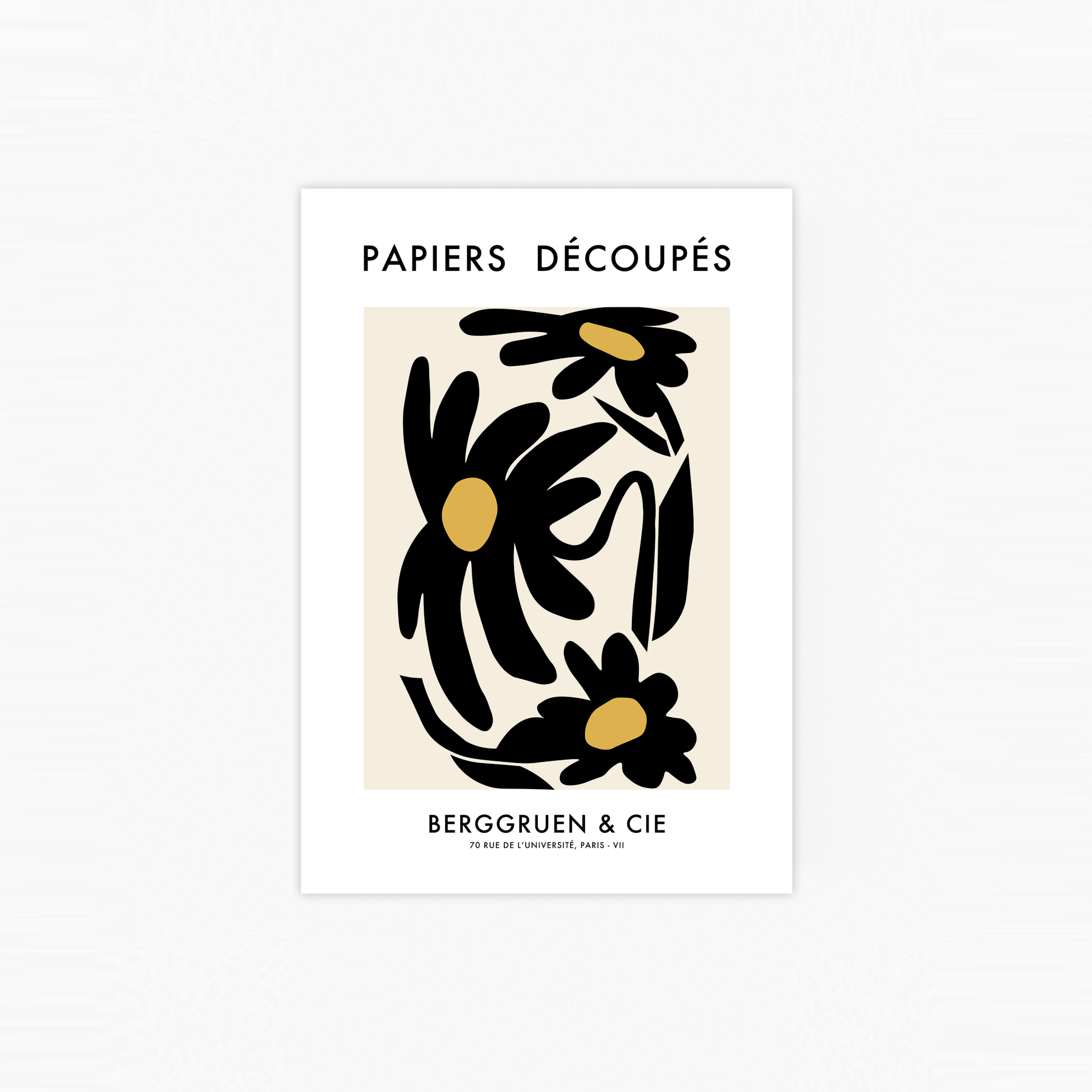 Papiers Découpés Berggruen & Cie Poster